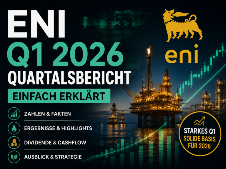 ENI Q1 2026: Quartalsbericht einfach erklärt